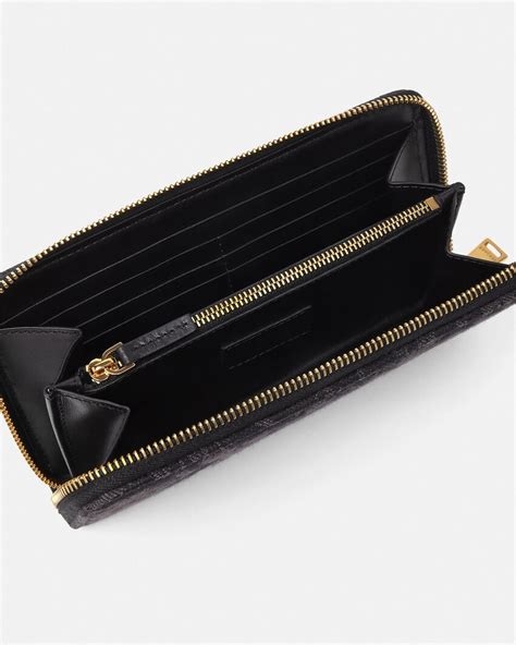 versace long wallet